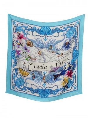 Multi Robert Graham Capri Island Square Scarf | 195086SAE