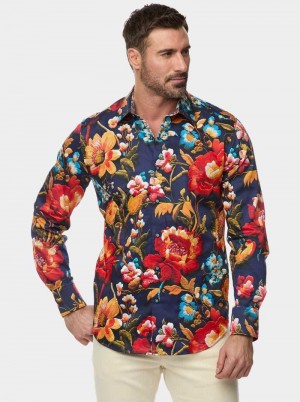 Multi Robert Graham Manchester Long Sleeve Button Down Shirt | 509427IPO