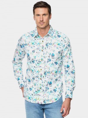 Multi Robert Graham Sumter Long Sleeve Button Down Shirt | 752391DWL