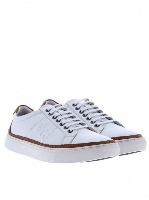 White Robert Graham Sunset Sneaker | 458109RWS